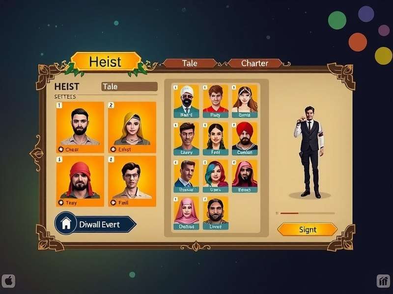 Steal Specialists character selection screen